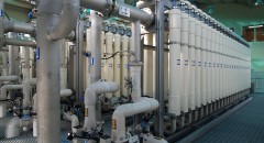 ○산 정수장 막여과장치