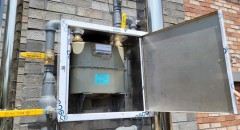 전북○○고 체육관 증축 기계공사